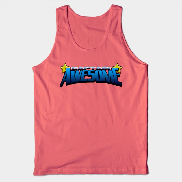 Captain Awesome Tank Top by NanaLeonti